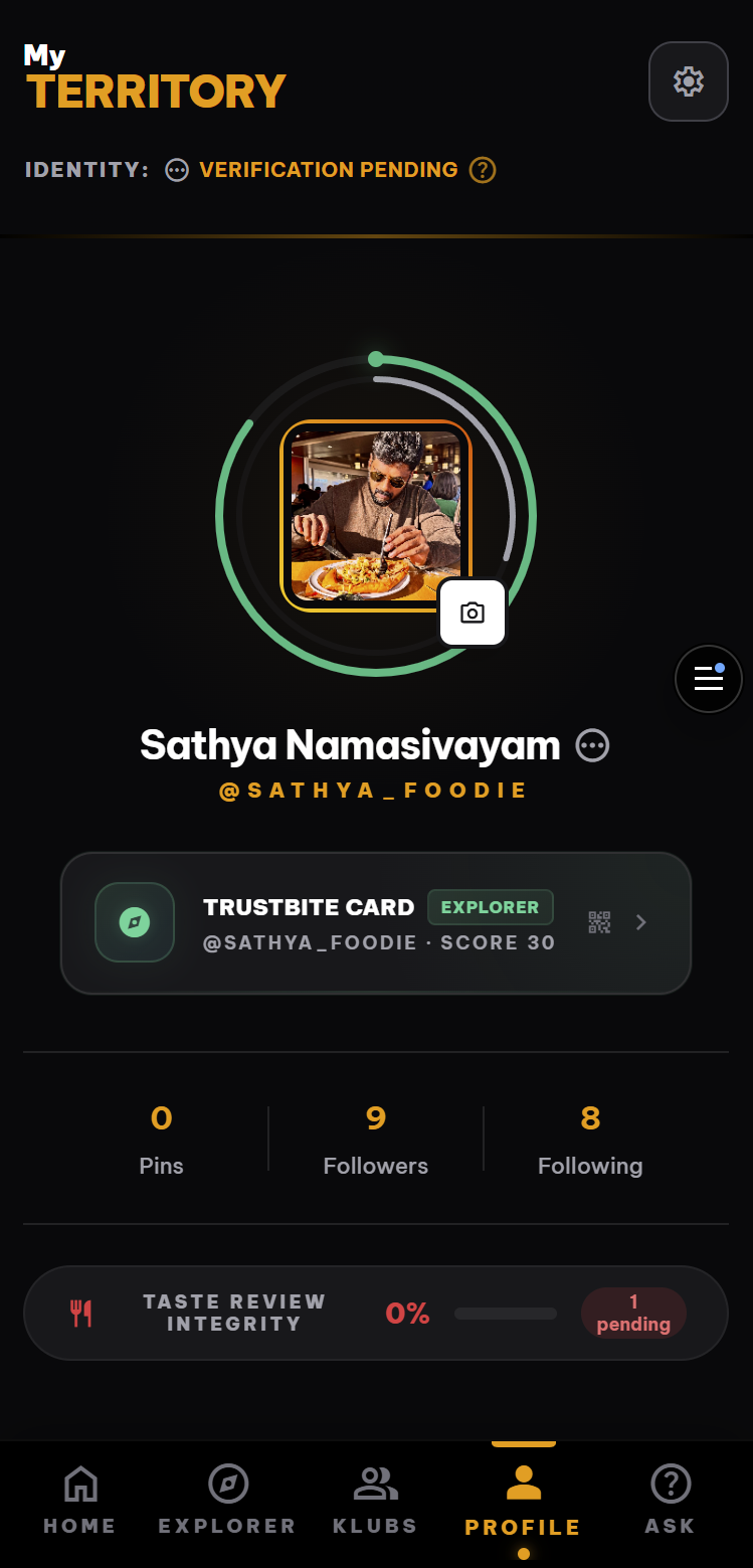 TrustBite Profile
